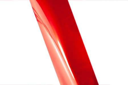 つや消しレッドの箔