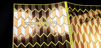 盛りが上げ箔加工の写真